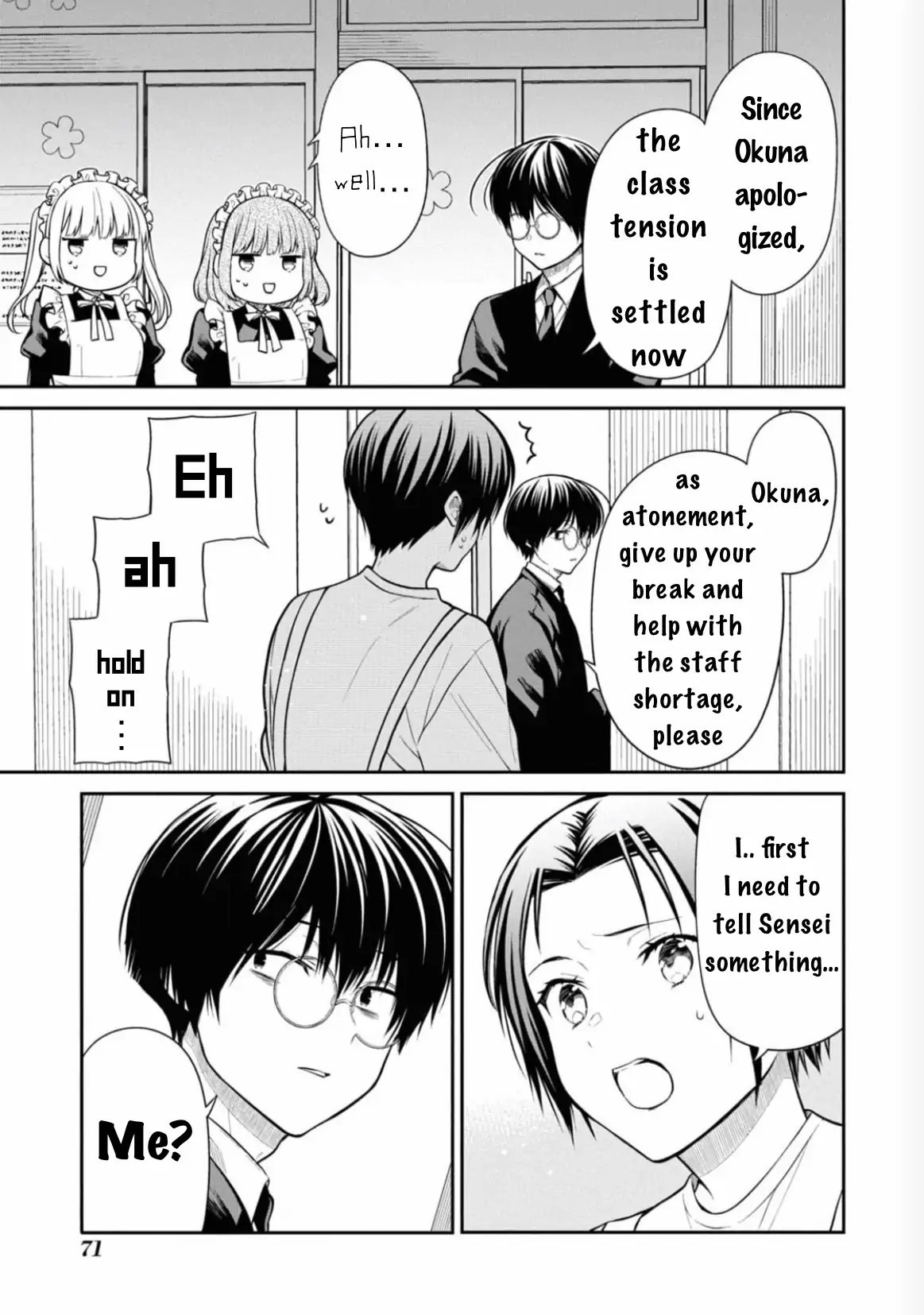 1-nen A-gumi no Monster Chapter 65 page 20 - 