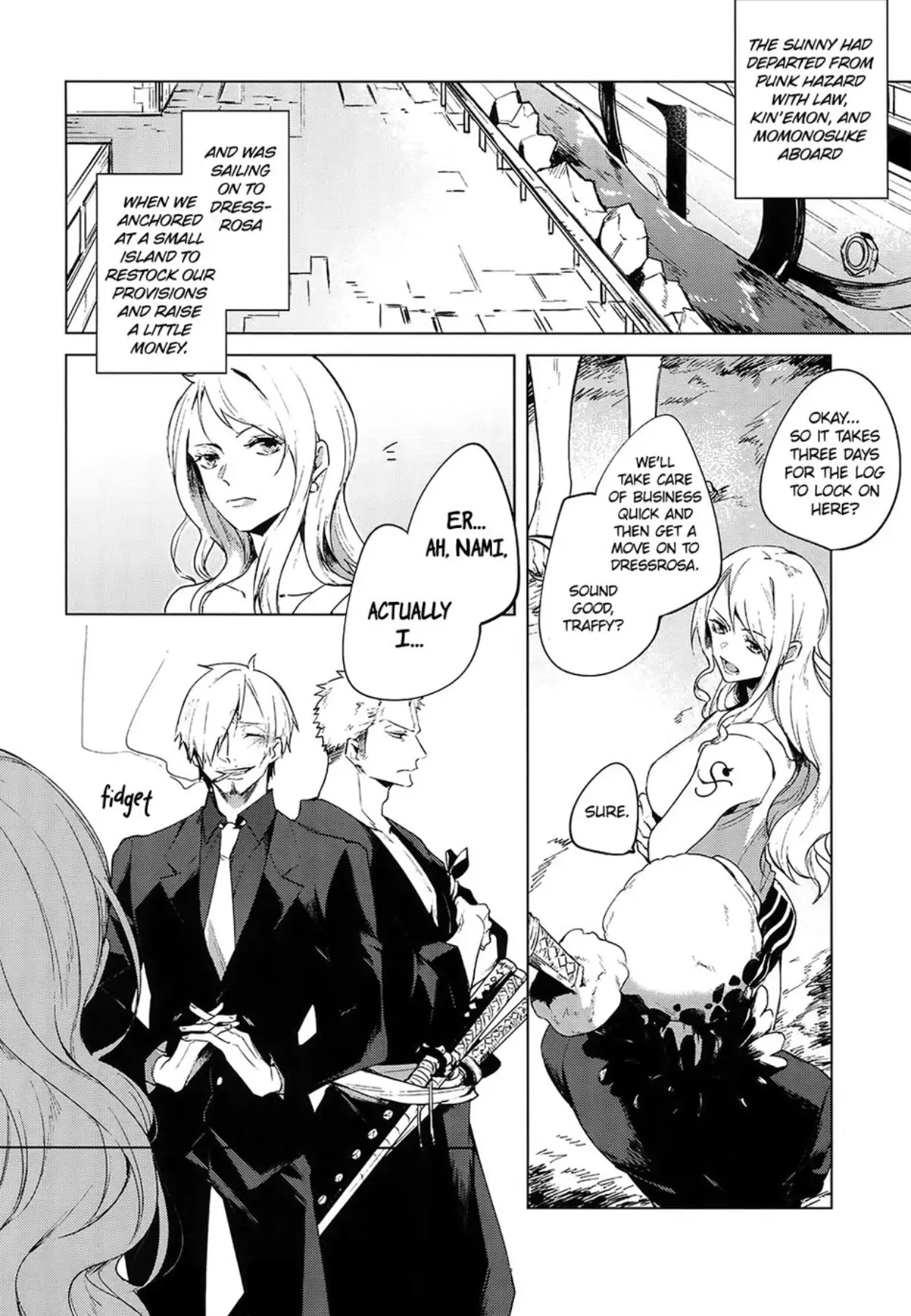 2 Luv You More – One piece Dj Chapter 1 page 3 - 