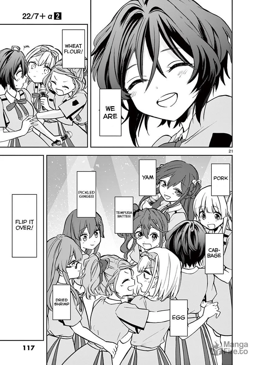 22/7 (Nanabun no Nijyuuni) +α Chapter 10 page 21 - 