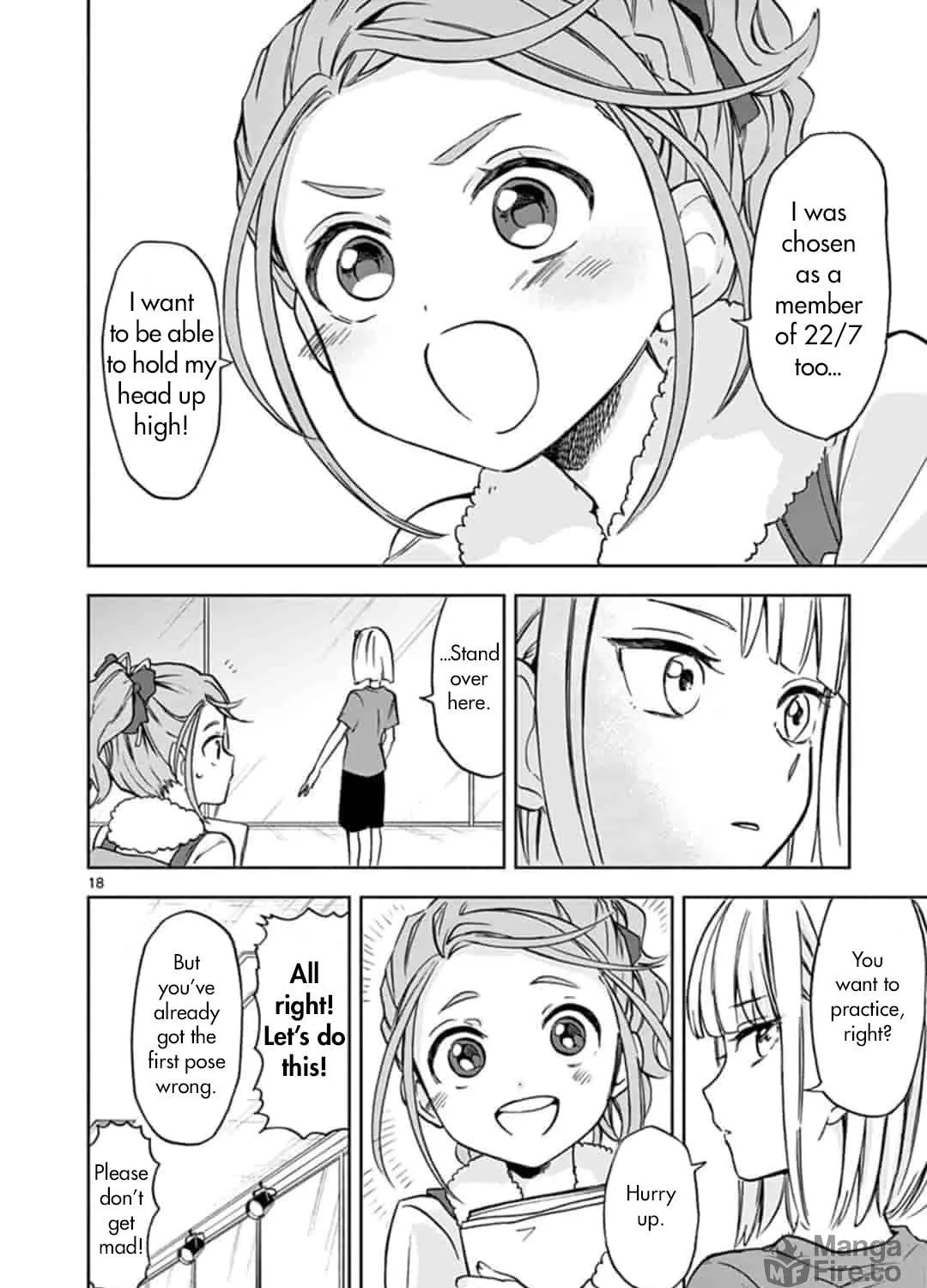 22/7 (Nanabun no Nijyuuni) +α Chapter 3 page 35 - 