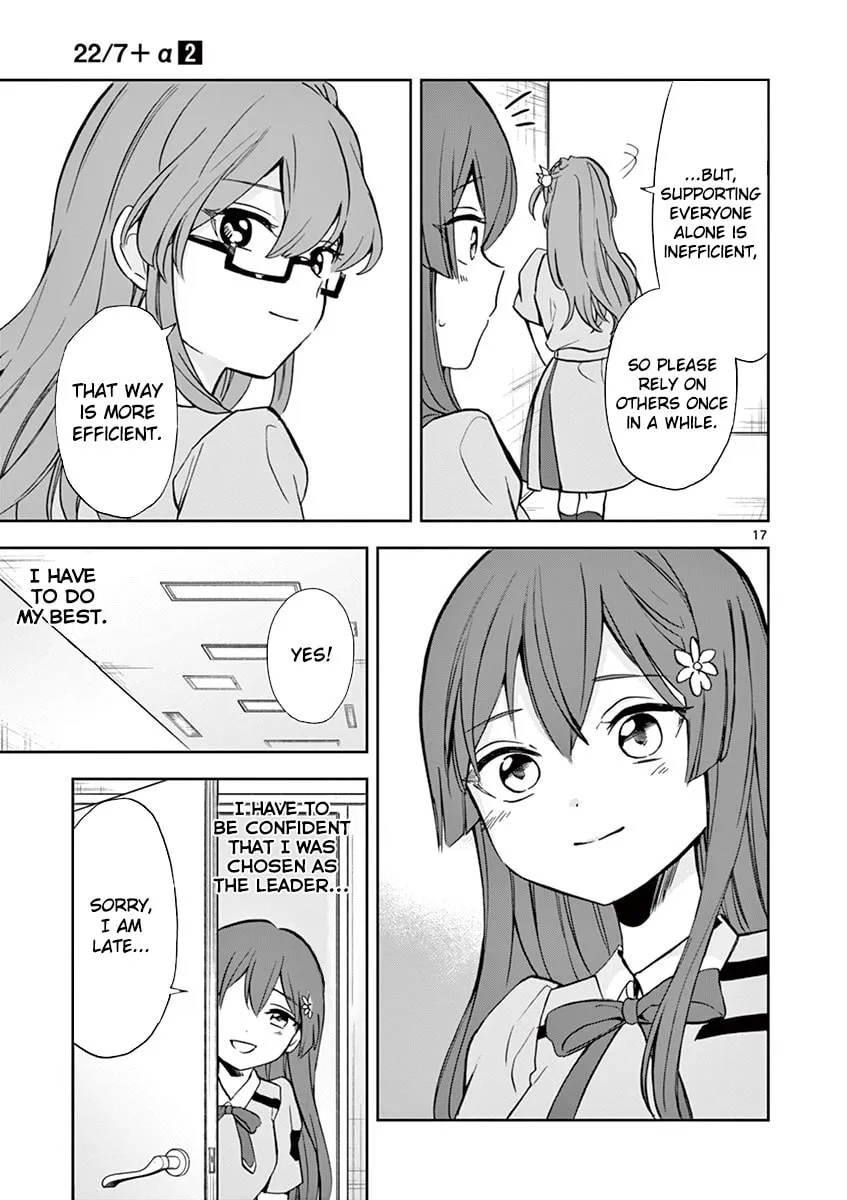 22/7 (Nanabun no Nijyuuni) +α Chapter 6 page 17 - 