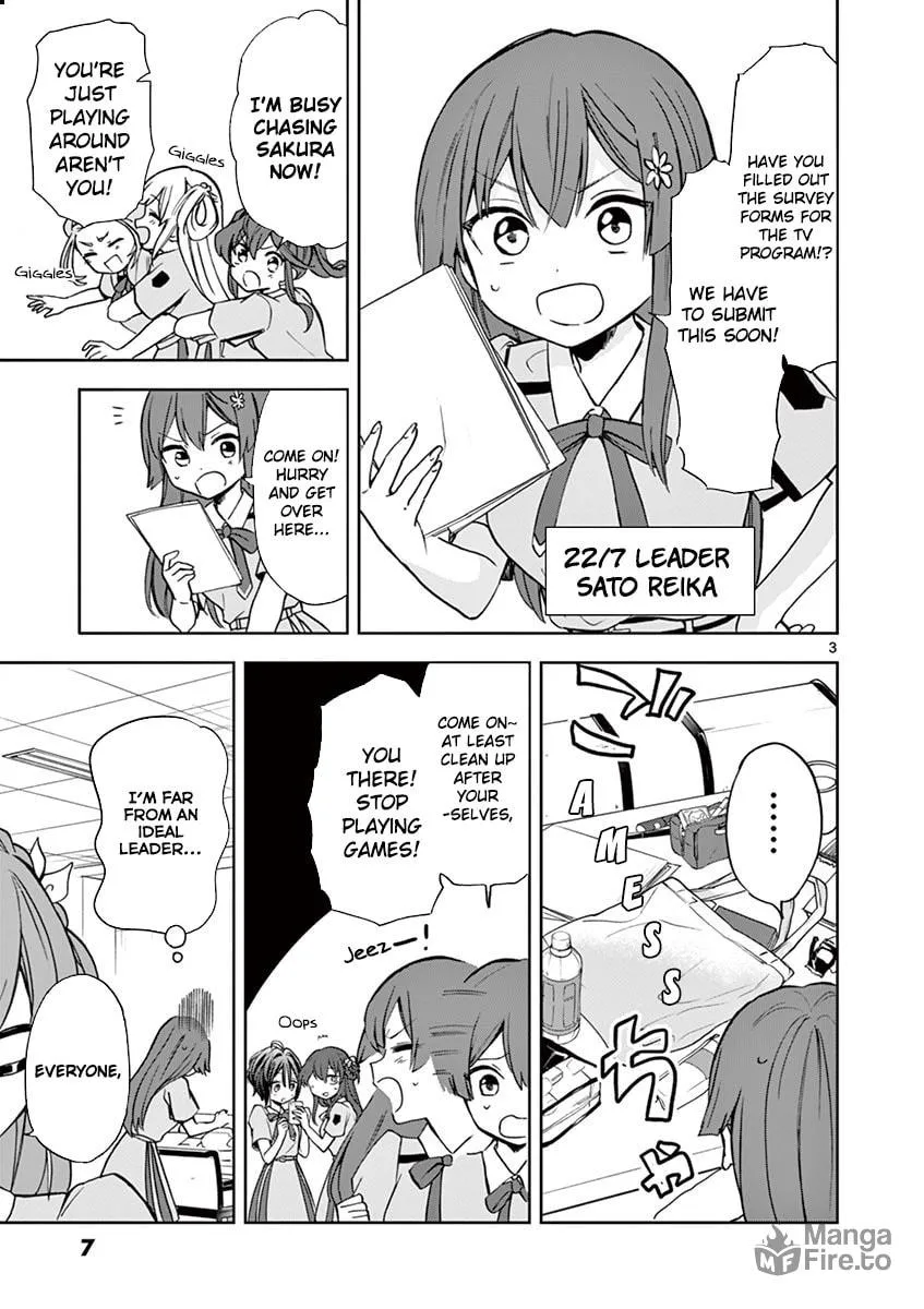 22/7 (Nanabun no Nijyuuni) +α Chapter 6 page 3 - 