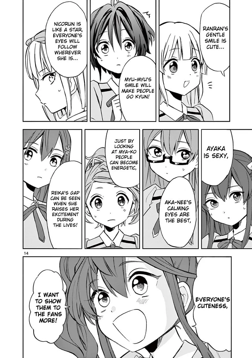 22/7 (Nanabun no Nijyuuni) +α Chapter 7 page 14 - 