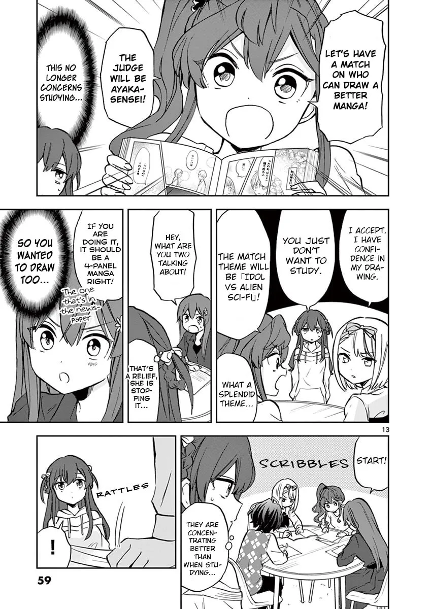 22/7 (Nanabun no Nijyuuni) +α Chapter 8 page 13 - 