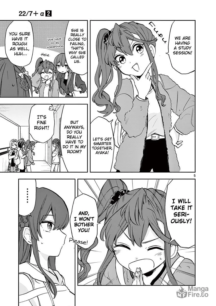 22/7 (Nanabun no Nijyuuni) +α Chapter 8 page 5 - 
