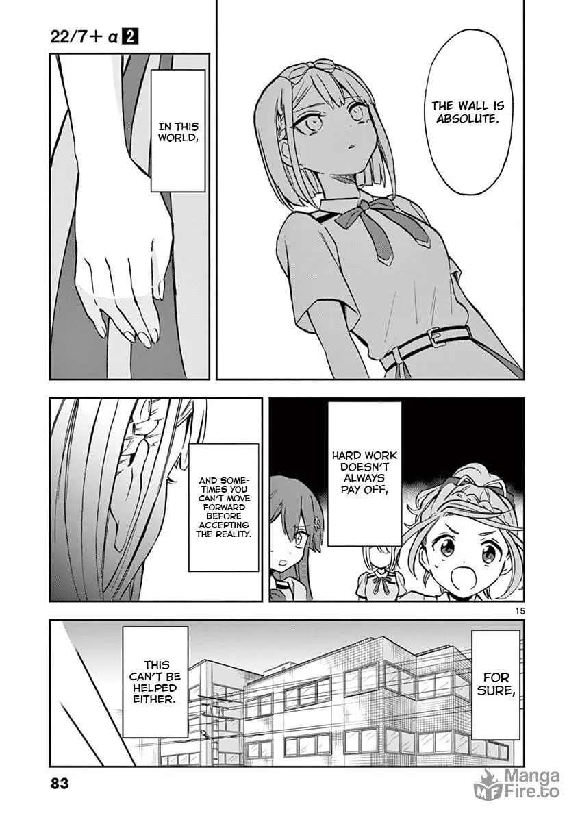 22/7 (Nanabun no Nijyuuni) +α Chapter 9 page 15 - 