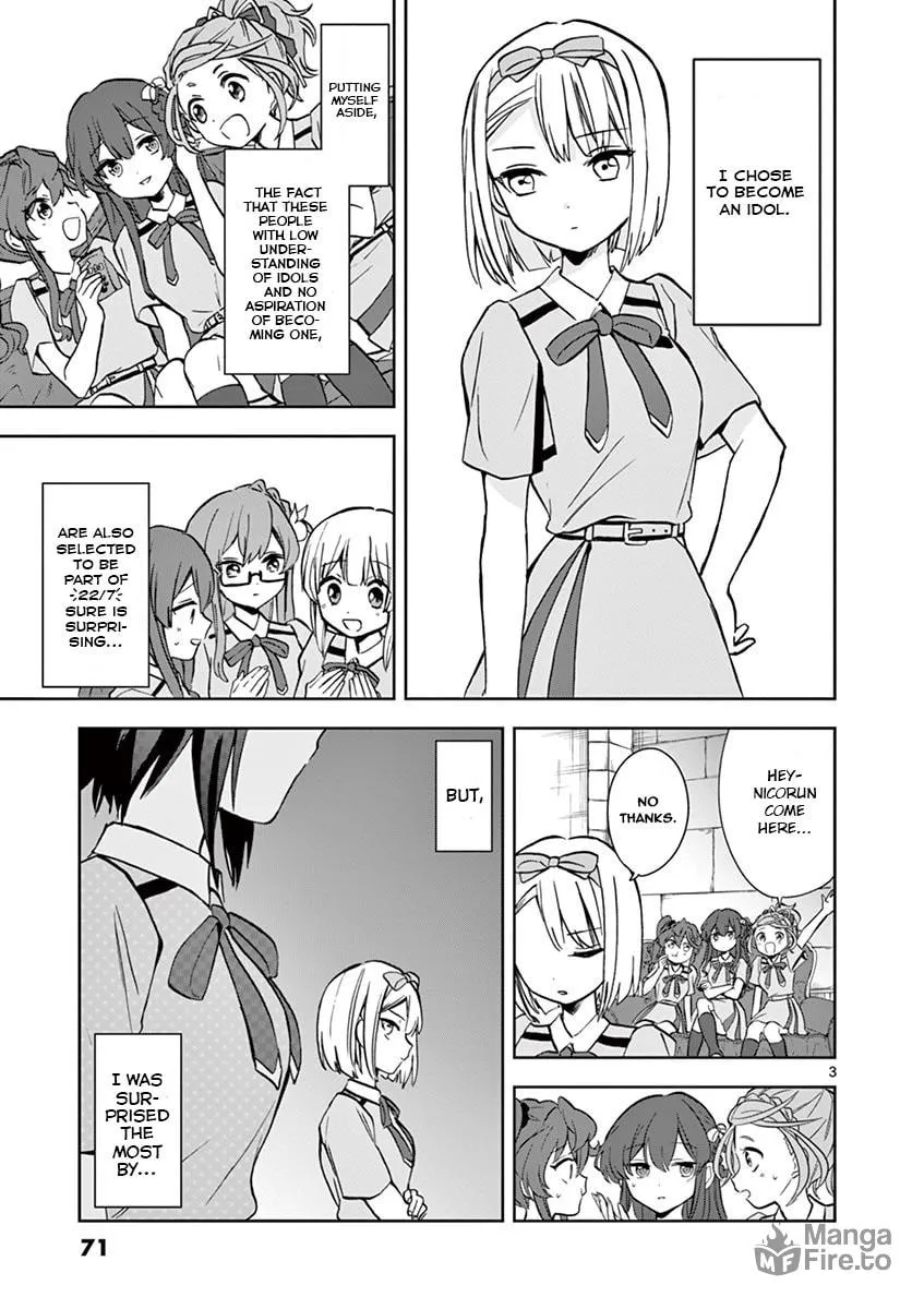 22/7 (Nanabun no Nijyuuni) +α Chapter 9 page 3 - 