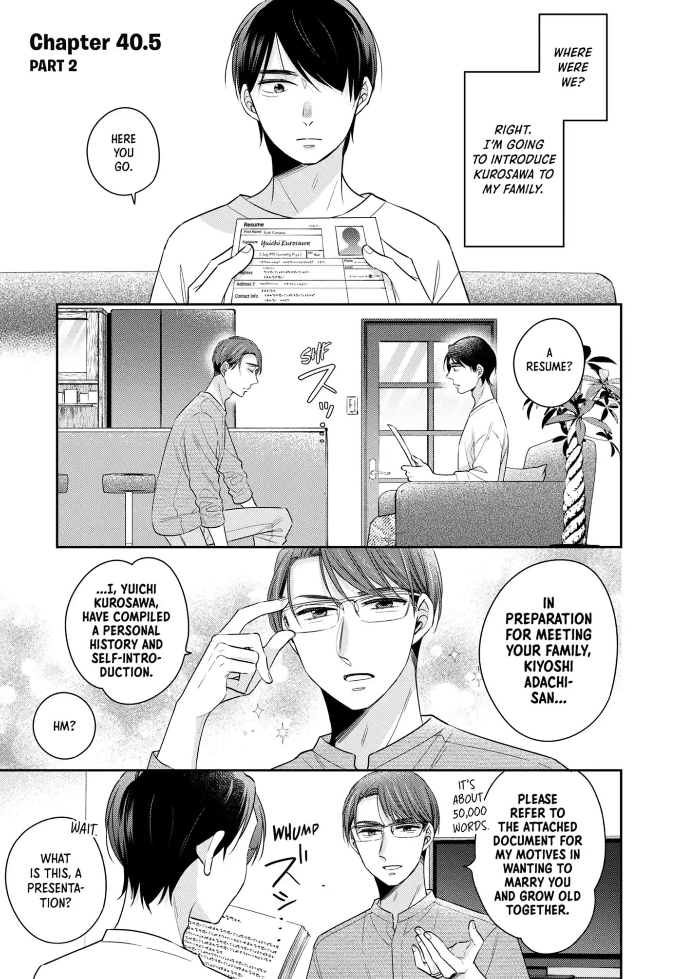 30-sai made Doutei da to Mahou Tsukai ni nareru rashii Chapter 40.5 page 1 - 