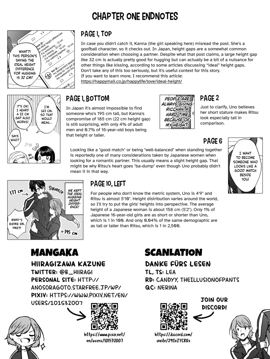32 cm Height Difference Chapter 1 page 21 - 