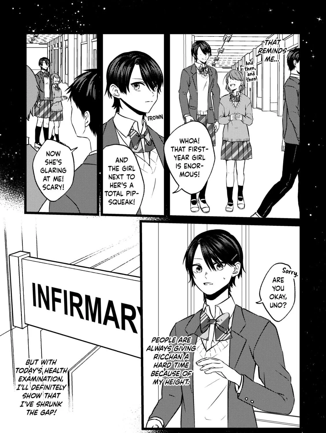 32 cm Height Difference Chapter 1 page 5 - 