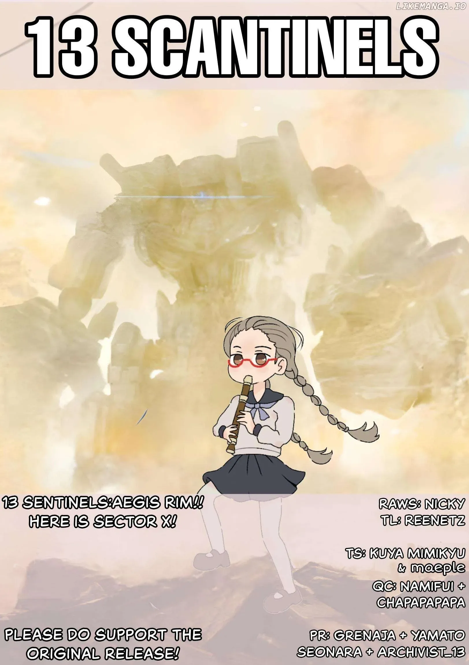 4-Koma 13 Sentinels: Aegis Rim - This Is Sector X Chapter 21 page 12 - 