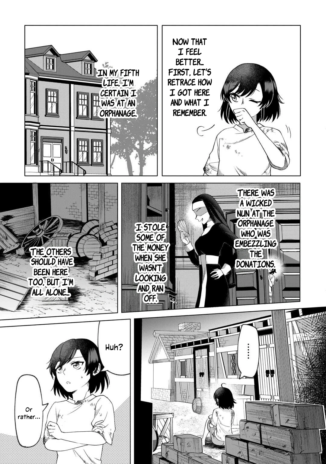 5-kaime no Jinsei, Tensei Shitara Shinisou na Koji deshita Chapter 1 page 15 - 