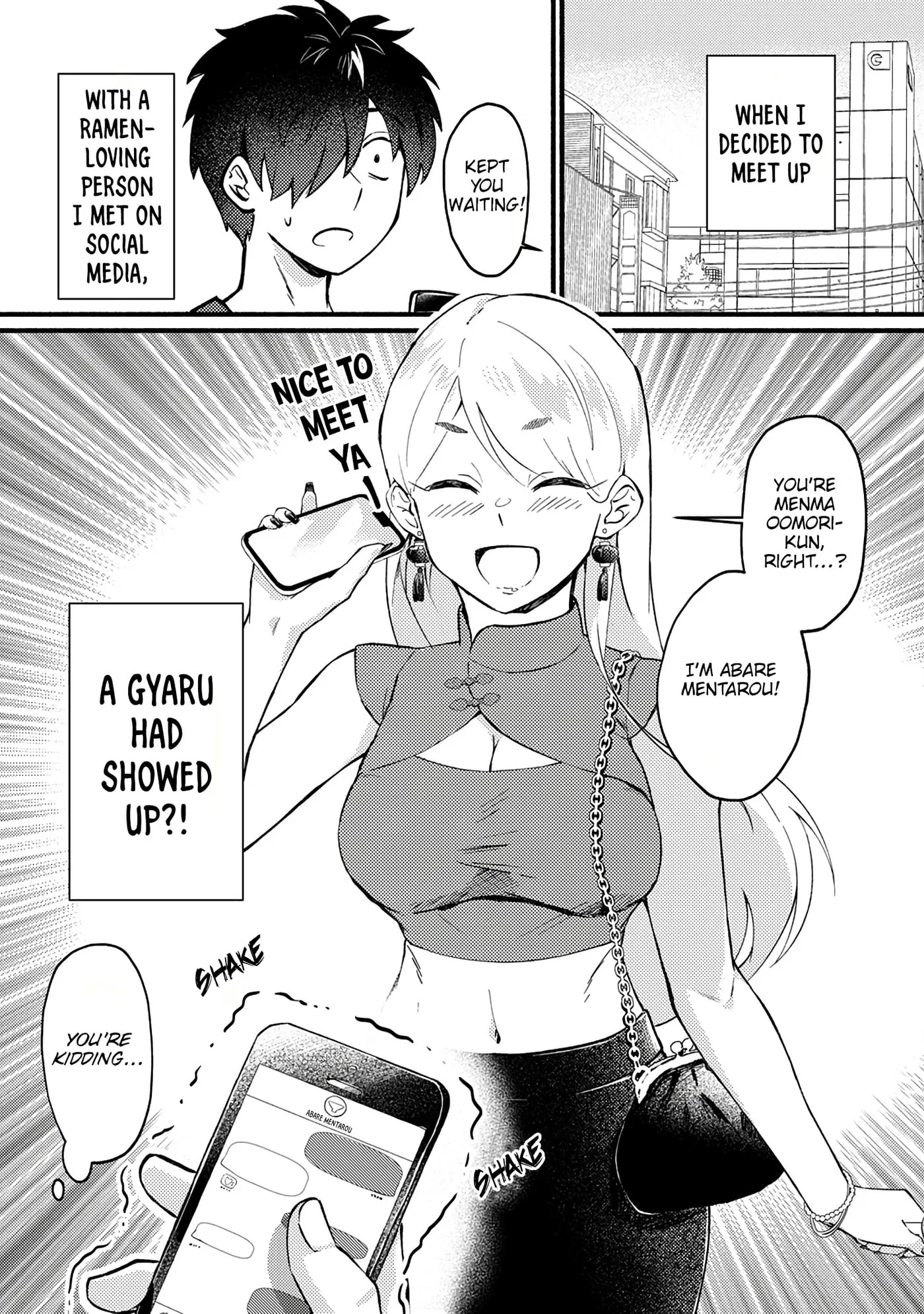 5 Seconds Before Falling in Love with a Gal: Anthology Comic Chapter 4 page 3 - 