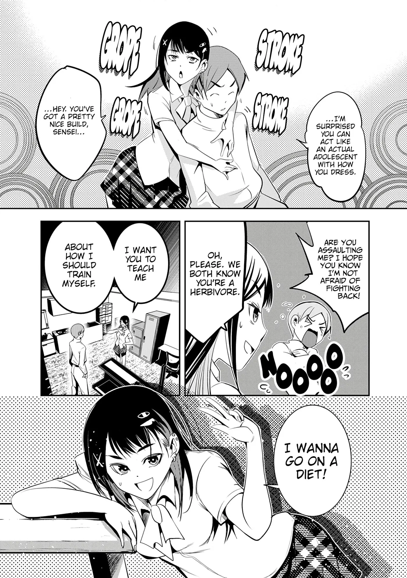 5 Seconds Before Falling in Love with a Gal: Anthology Comic Chapter 6 page 14 - 