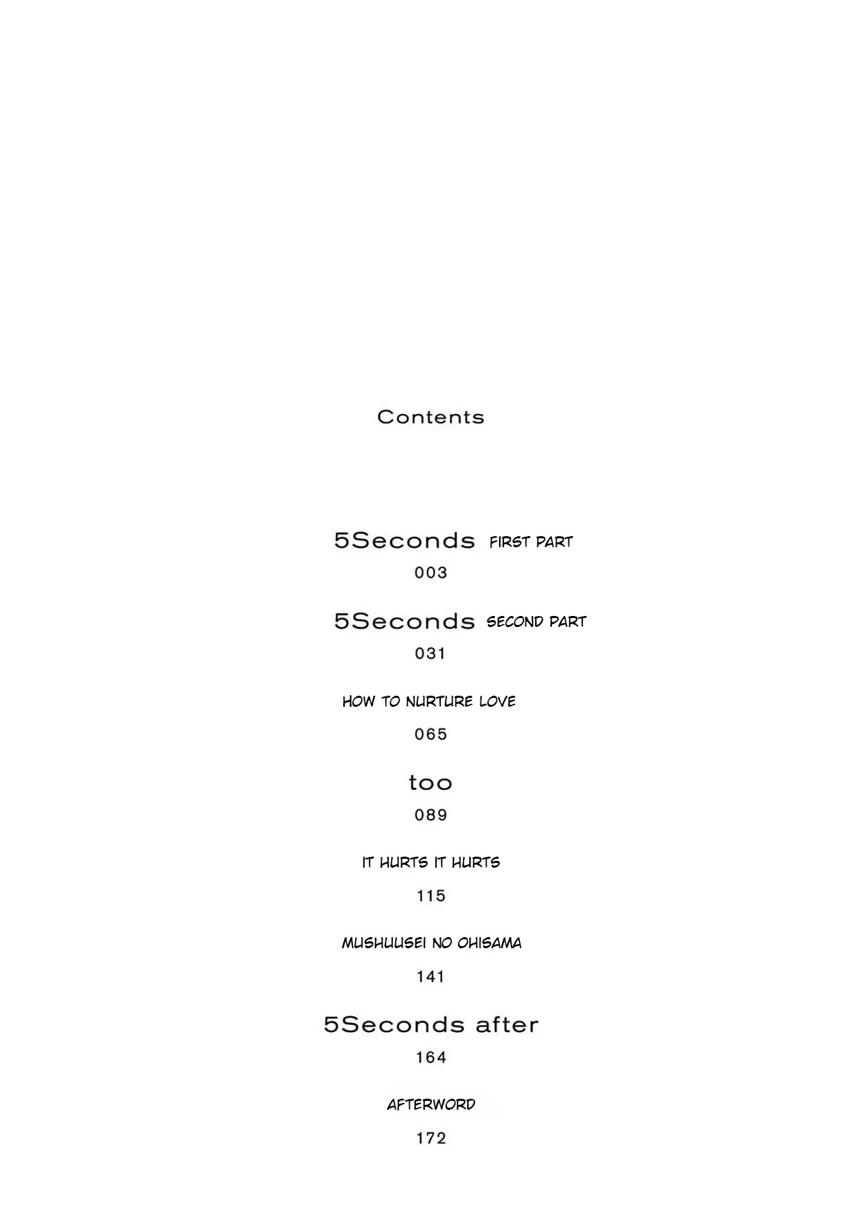 5 Seconds Chapter 1 page 6 - 