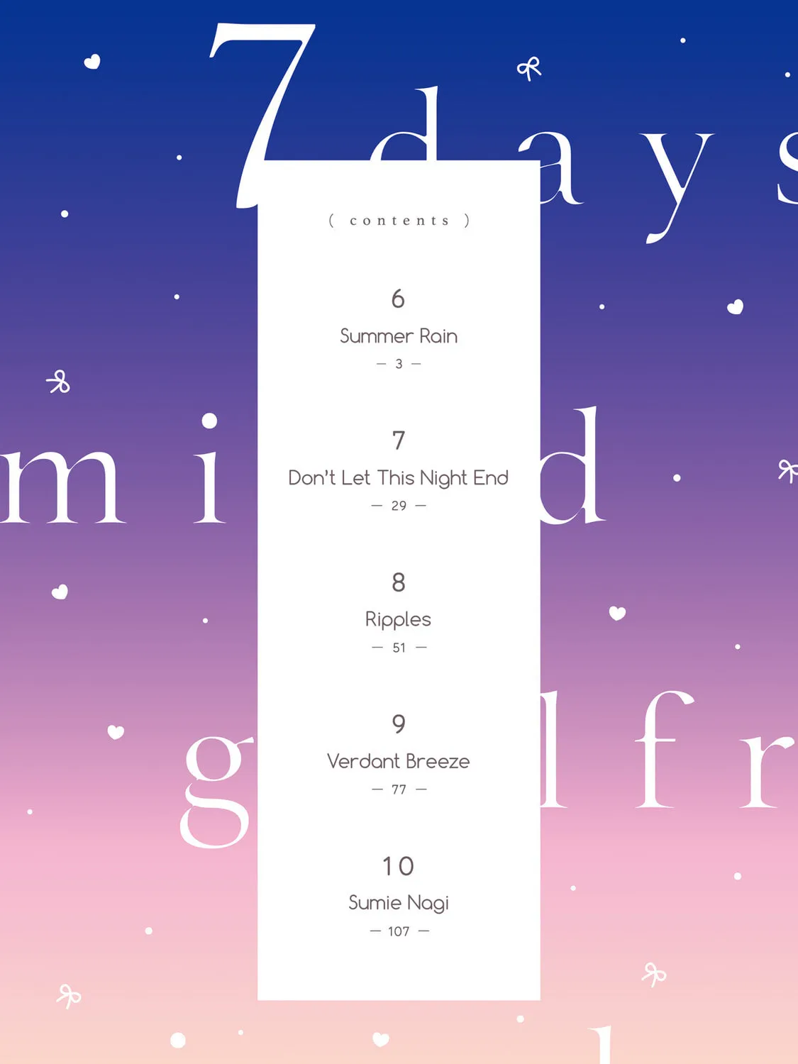 7 Days Limited Girlfriend Chapter 10.5 page 13 - 