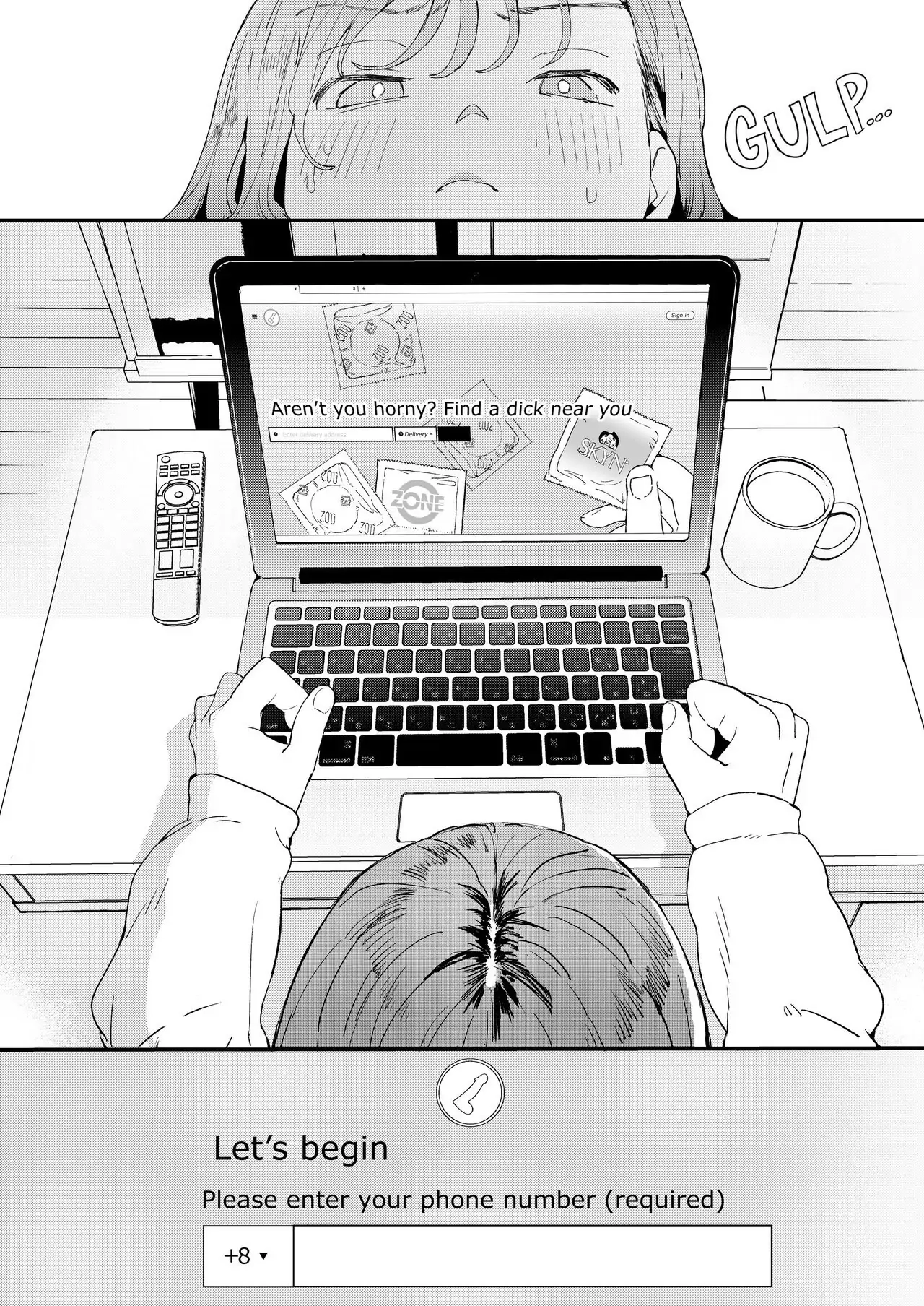 â—â—â—r Chinko o Tanomitai Onee-san Chapter 1 page 9 - 