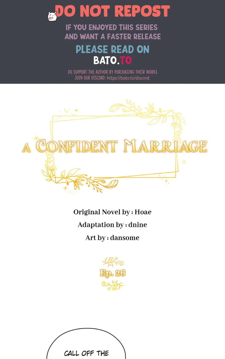 A Confident Marriage Chapter 26 page 1 - 