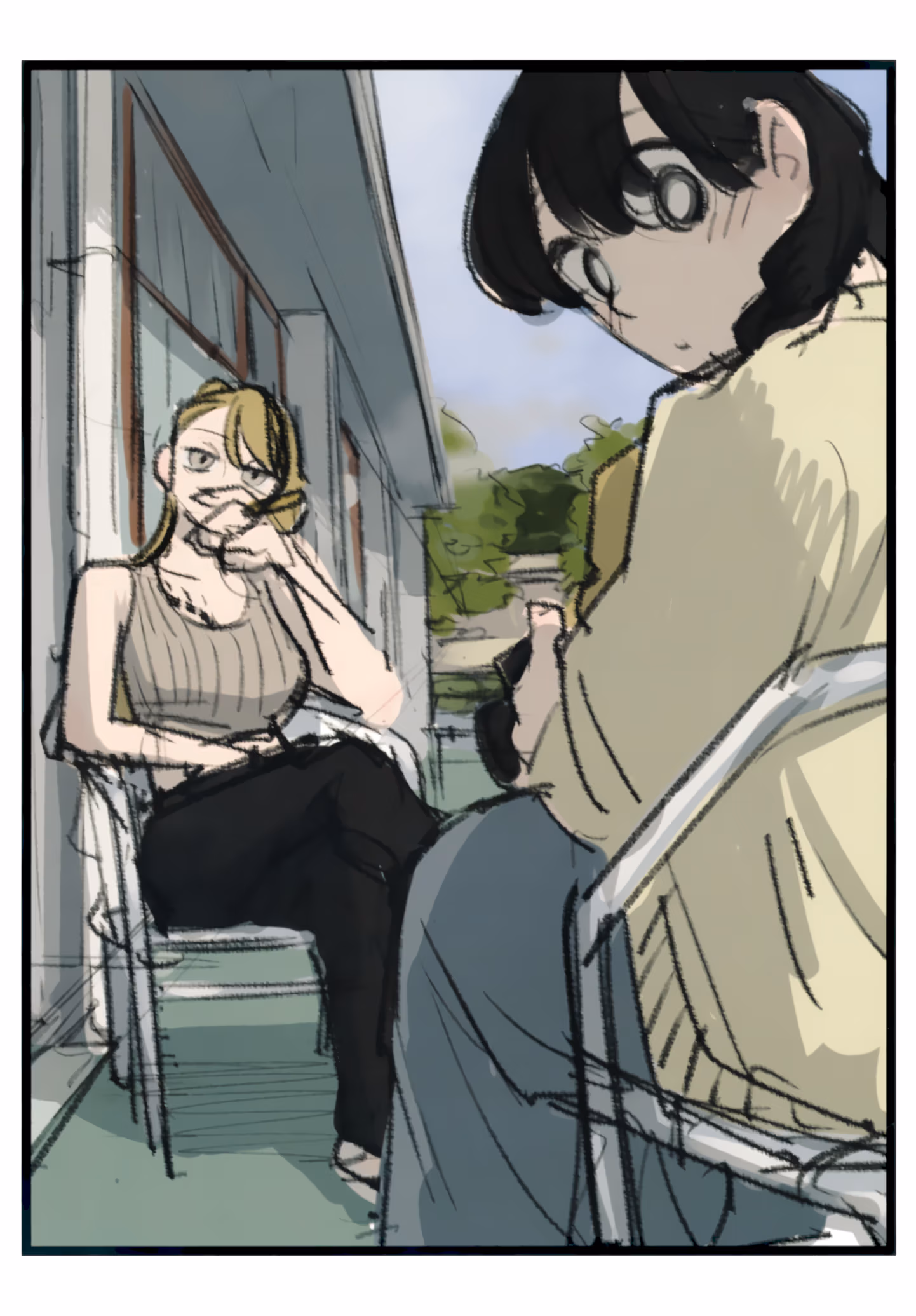 A Couple Drifting in the Wind Chapter 6.2 page 2 - 