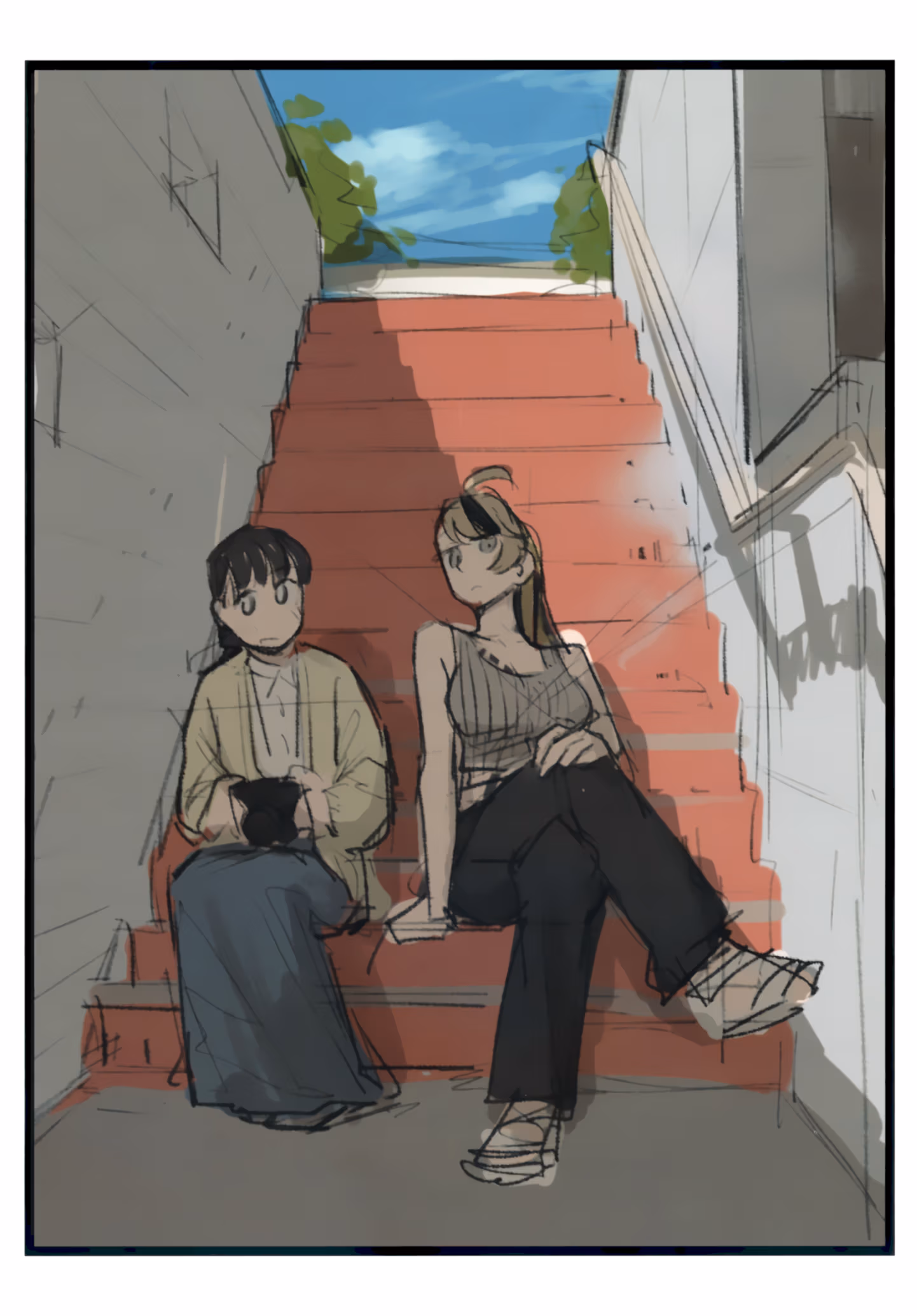 A Couple Drifting in the Wind Chapter 6.2 page 3 - 
