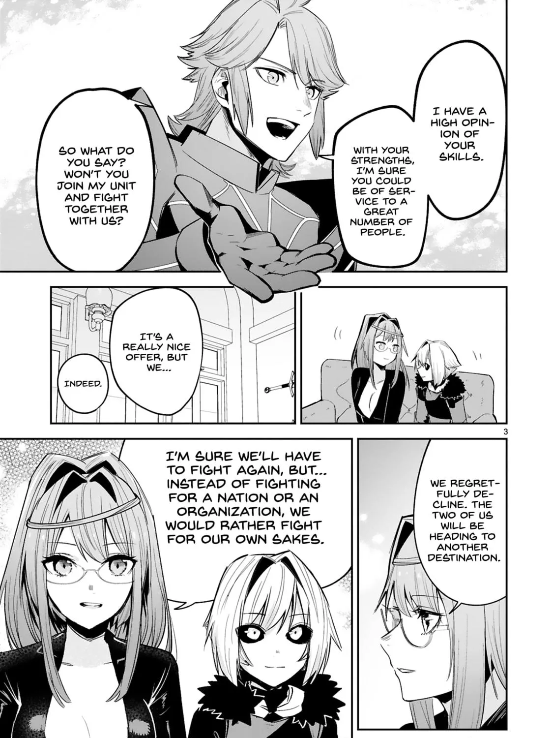 A Former Child Soldier Who Uses a Magic Sword Wants to Live With a Lady of Former Enemy Executive Chapter 23 page 5 - 