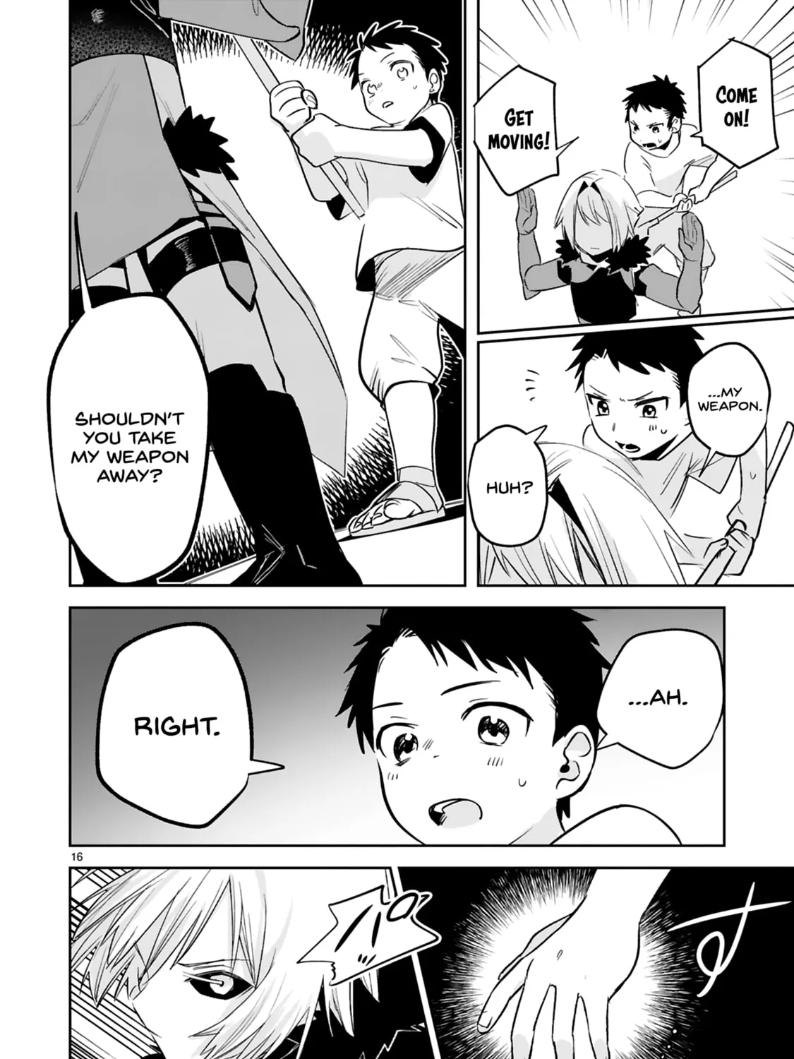A Former Child Soldier Who Uses a Magic Sword Wants to Live With a Lady of Former Enemy Executive Chapter 30 page 33 - 