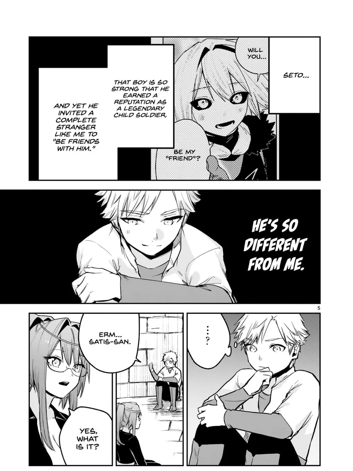 A Former Child Soldier Who Uses a Magic Sword Wants to Live With a Lady of Former Enemy Executive Chapter 35 page 11 - 