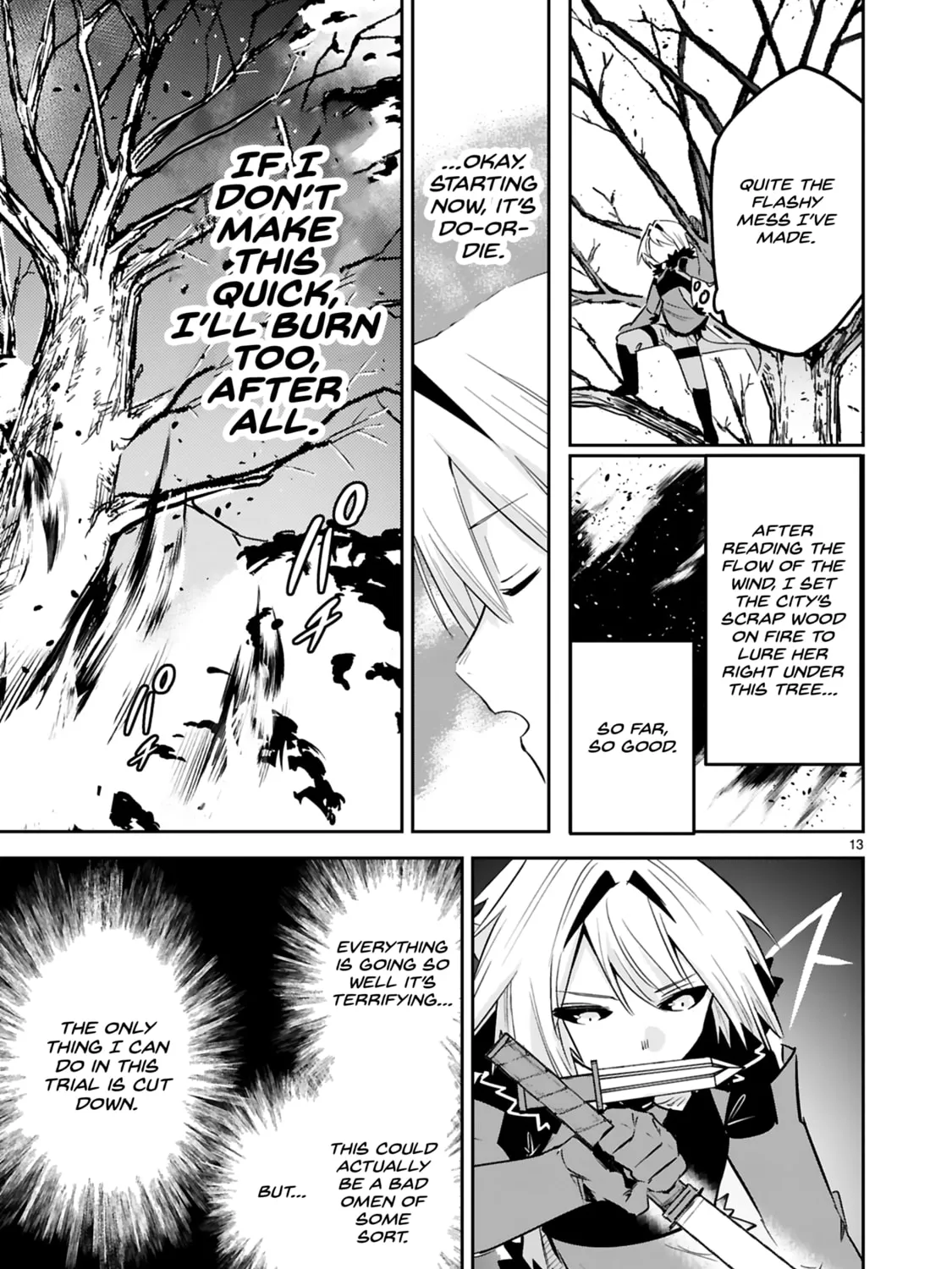 A Former Child Soldier Who Uses a Magic Sword Wants to Live With a Lady of Former Enemy Executive Chapter 36 page 27 - 