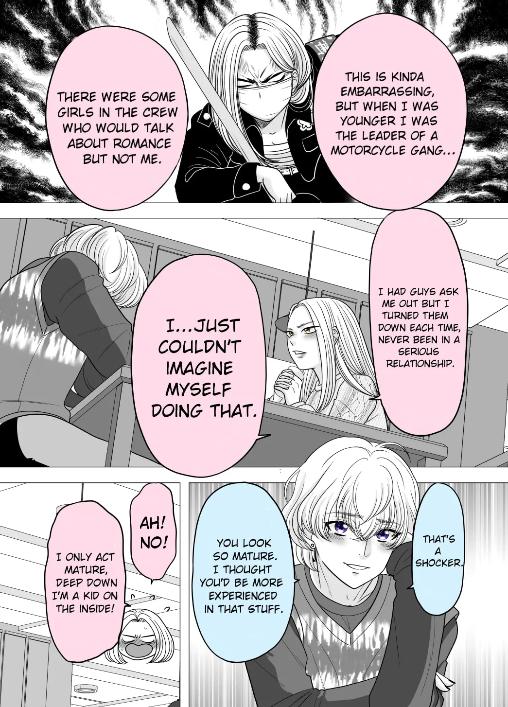 A Former Delinquent Girl Falls in Love Chapter 33 page 2 - 