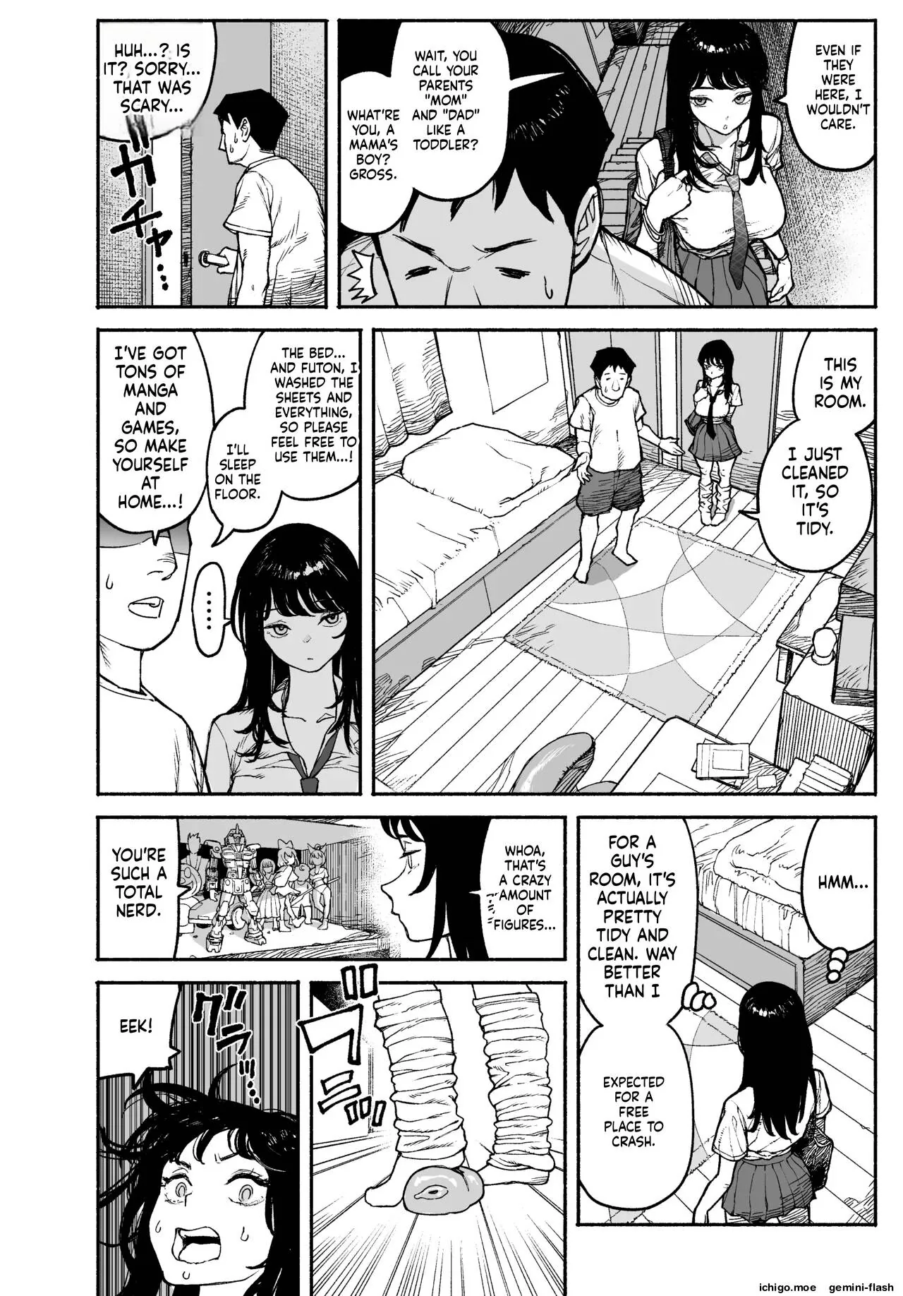 A Gal Stayed Over, So I Got to Cum Inside Her. Chapter 1 page 56 - 