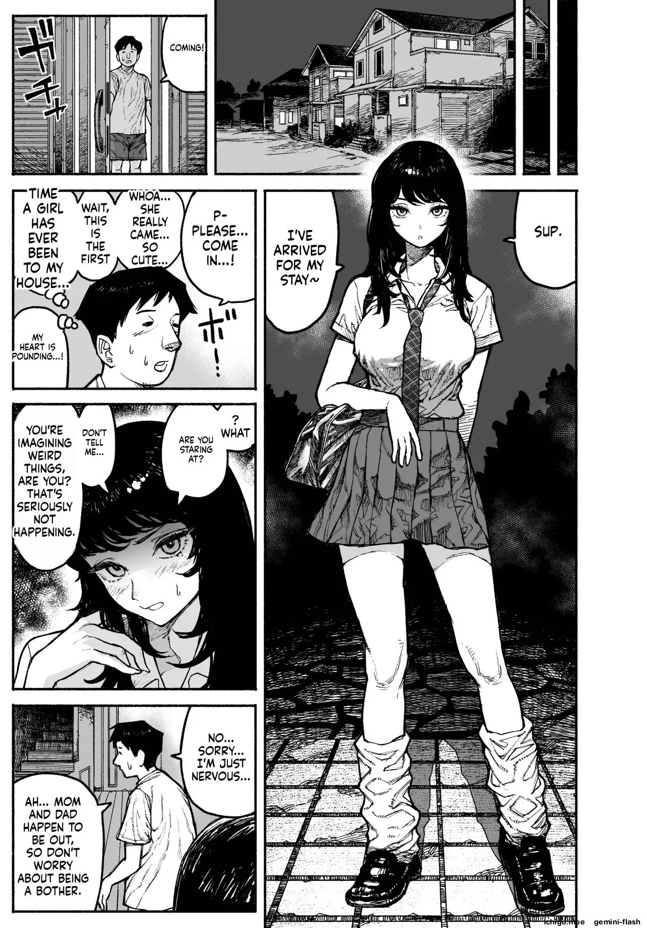 A Gal Stayed Over, So I Got to Cum Inside Her. Chapter 1 page 7 - 