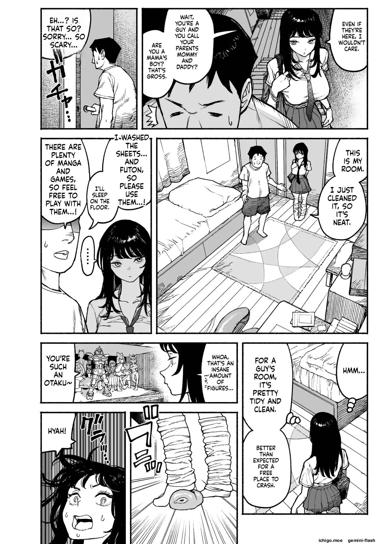 A Gal Stayed Over, So I Got to Cum Inside Her. Chapter 1 page 8 - 