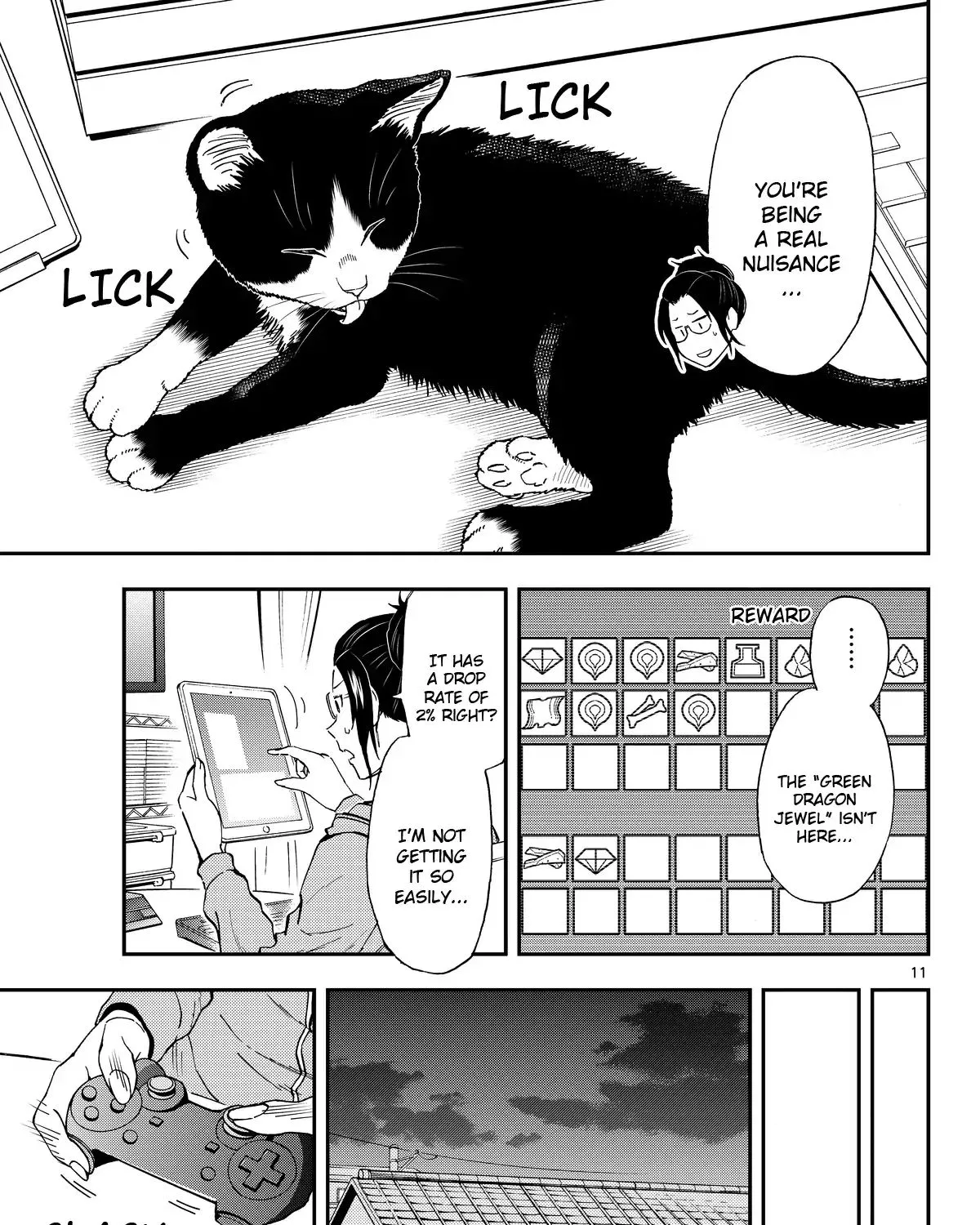 A Gamer Living with a Cat Chapter 2 page 21 - 