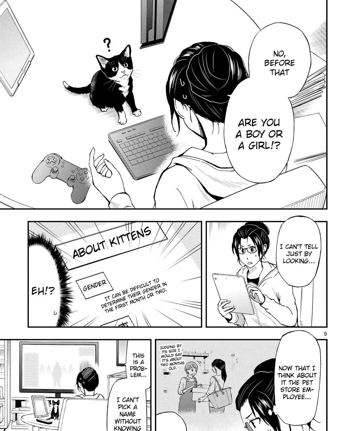 A Gamer Living with a Cat Chapter 3 page 17 - 