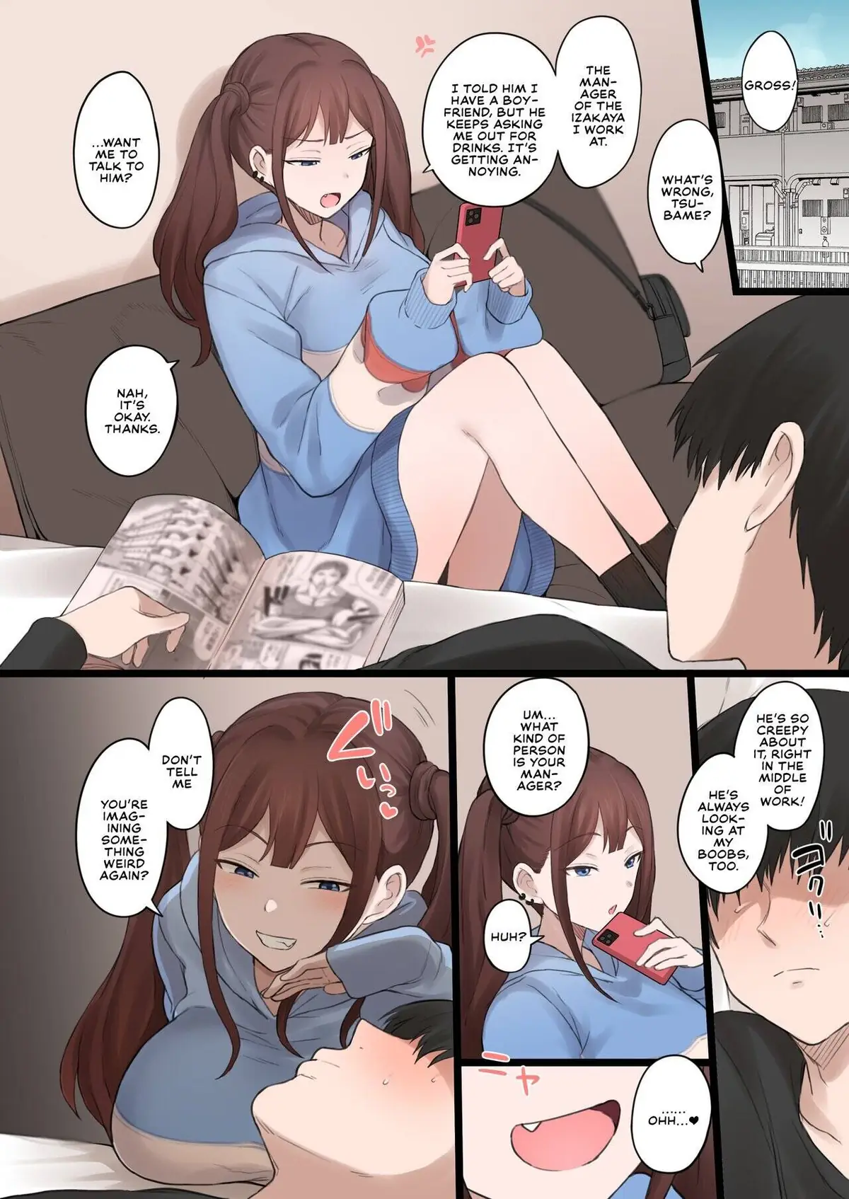 A Girlfriend Who Plays Along with My Cuckold Fetish Chapter 1.1 page 11 - 