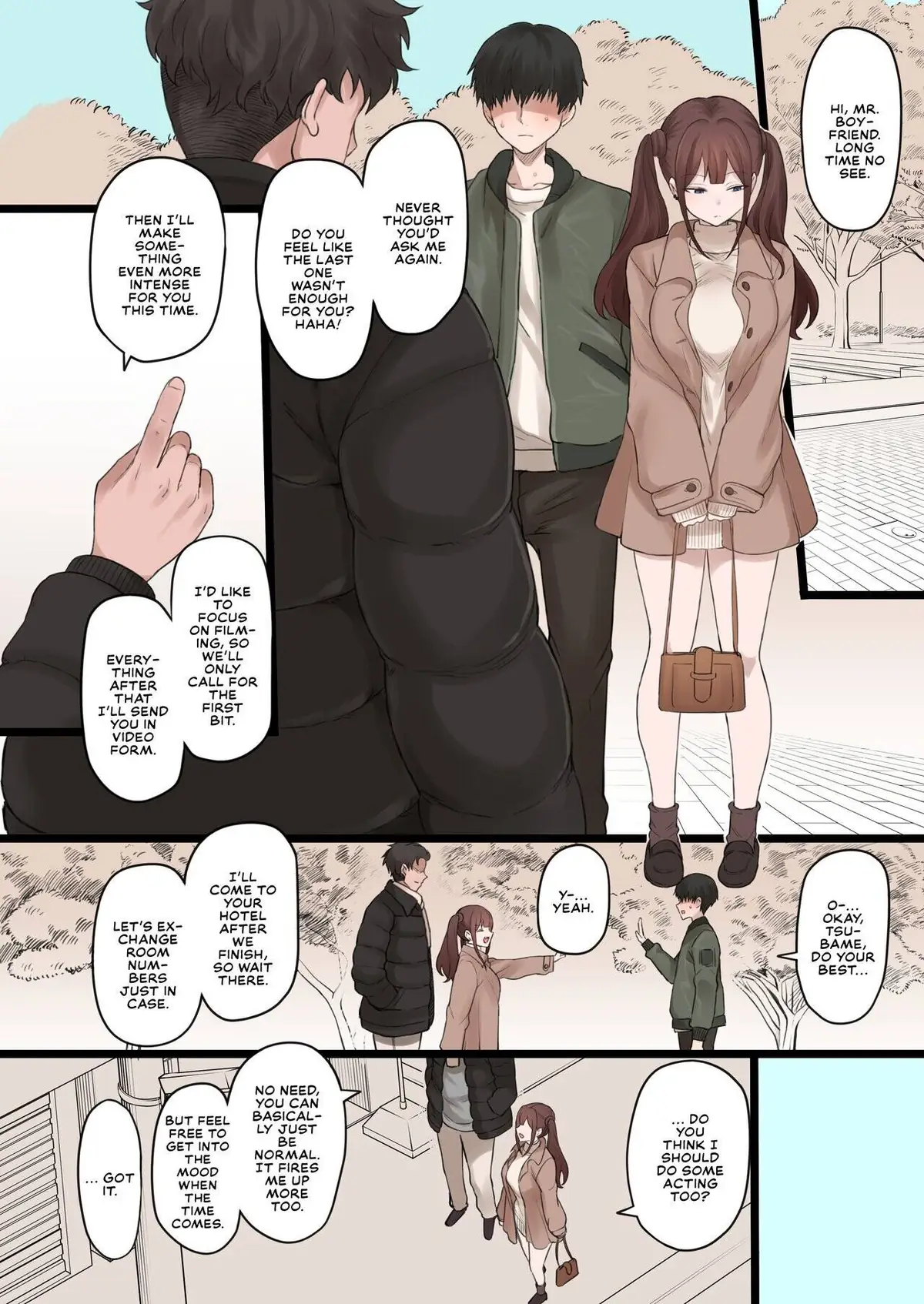 A Girlfriend Who Plays Along with My Cuckold Fetish Chapter 1.1 page 19 - 