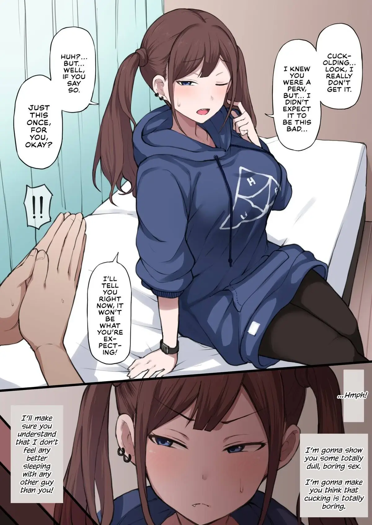A Girlfriend Who Plays Along with My Cuckold Fetish Chapter 1.1 page 3 - 