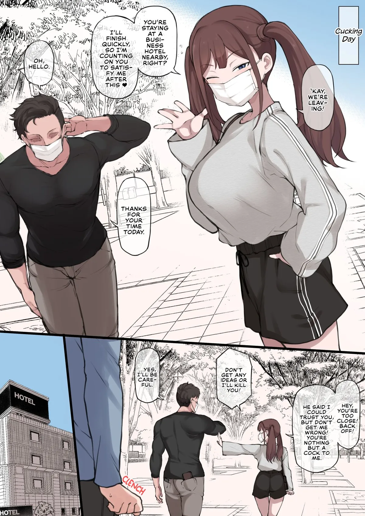 A Girlfriend Who Plays Along with My Cuckold Fetish Chapter 1 page 4 - 
