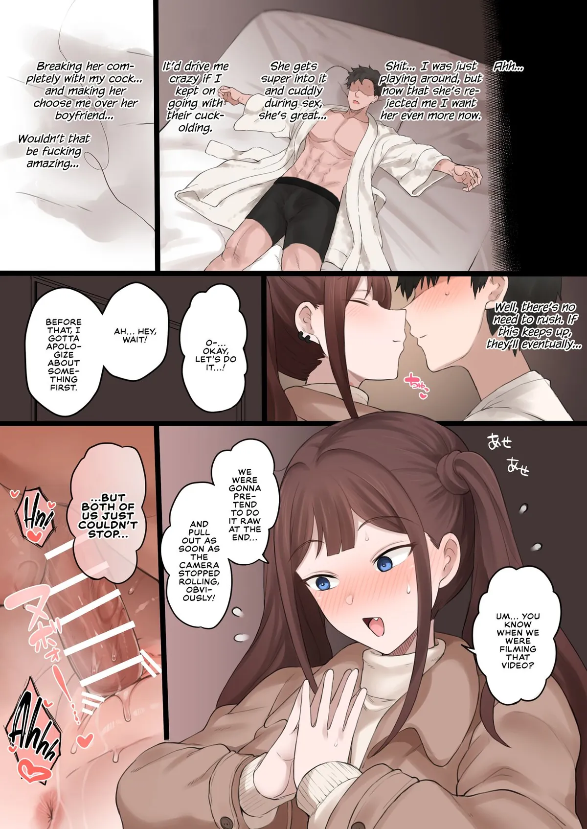 A Girlfriend Who Plays Along with My Cuckold Fetish Chapter 1 page 44 - 