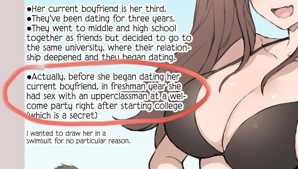 A Girlfriend Who Plays Along with My Cuckold Fetish Chapter 2 page 1 - 