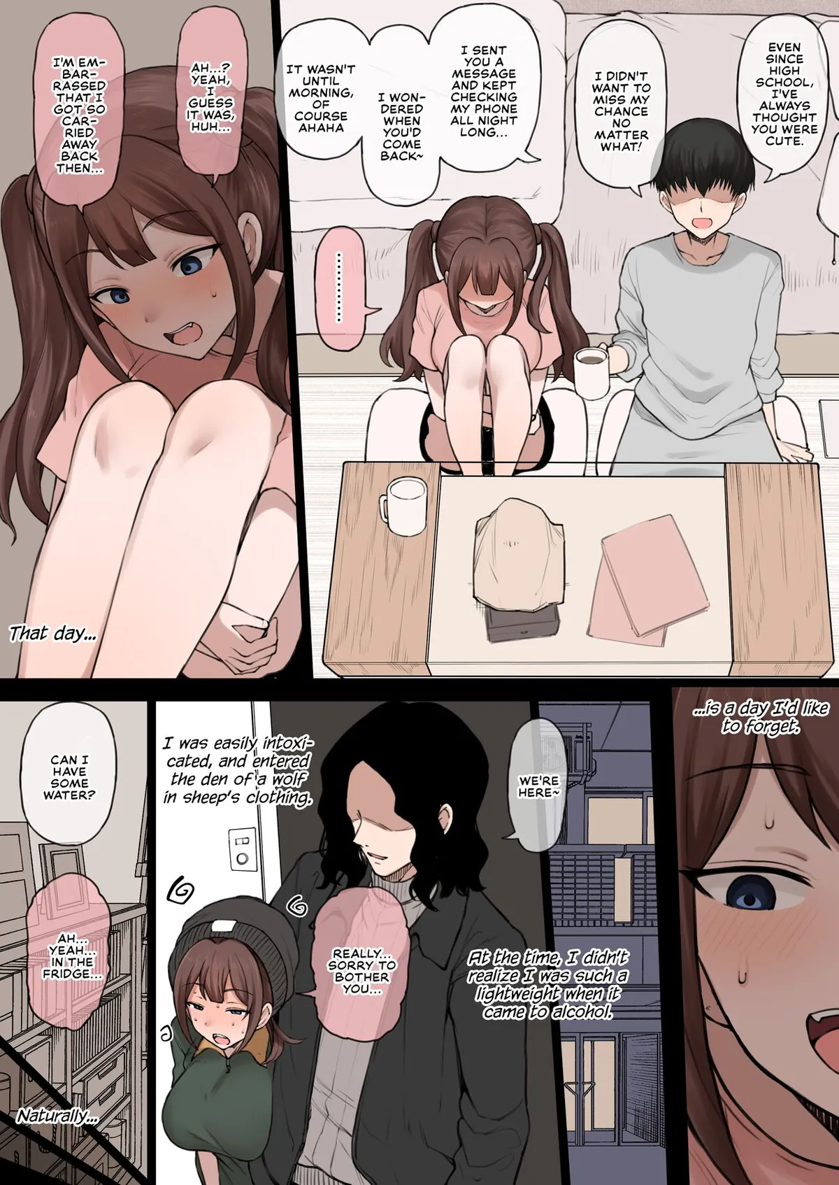 A Girlfriend Who Plays Along with My Cuckold Fetish Chapter 2 page 4 - 