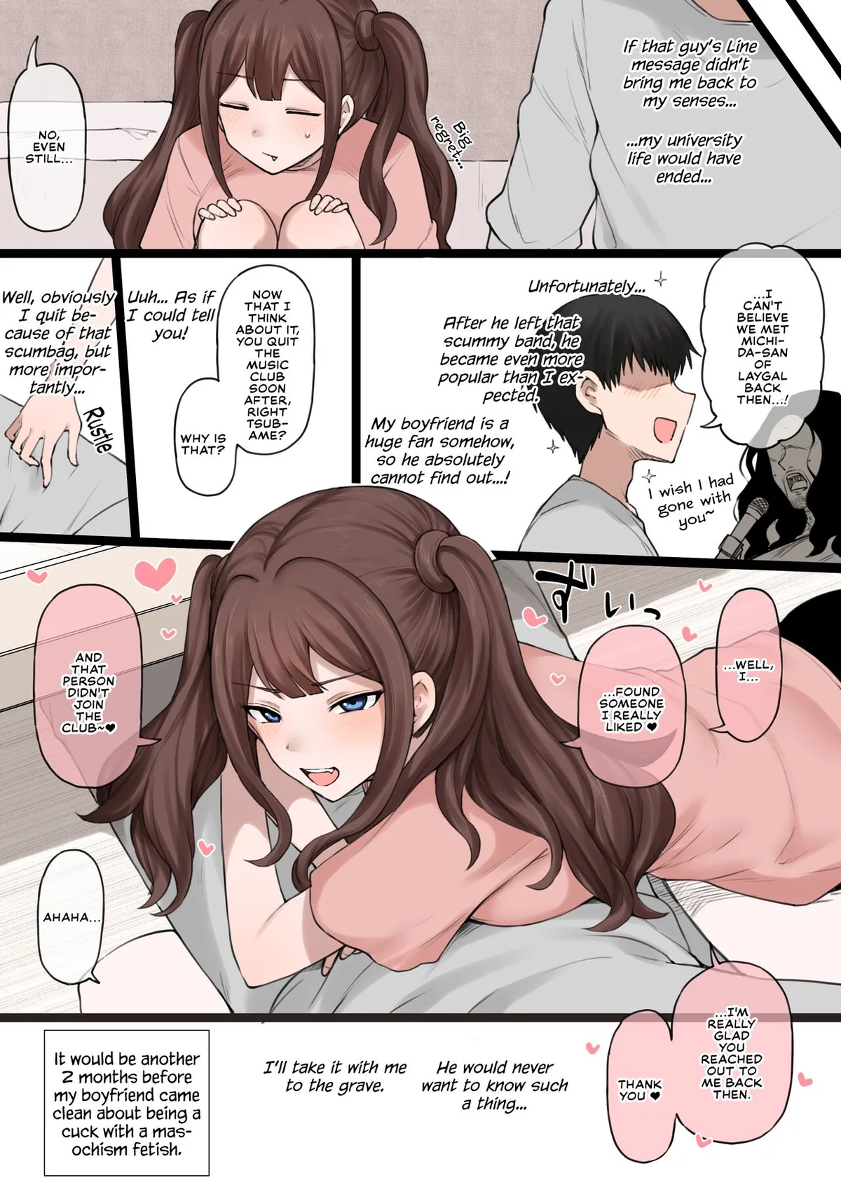 A Girlfriend Who Plays Along with My Cuckold Fetish Chapter 2 page 9 - 