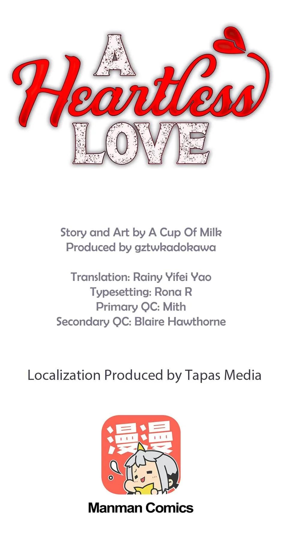 A Heartless Love Chapter 74 page 1 - 