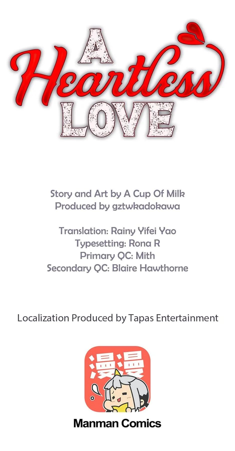 A Heartless Love Chapter 92 page 1 - 
