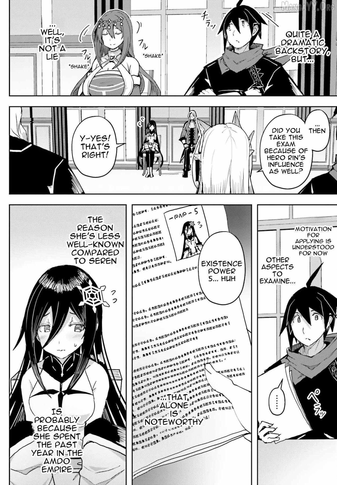 A Heroic Tale About Starting With a Personal Relations Cheat(Ability) and Letting Others Do the Job Chapter 37 page 25 - 