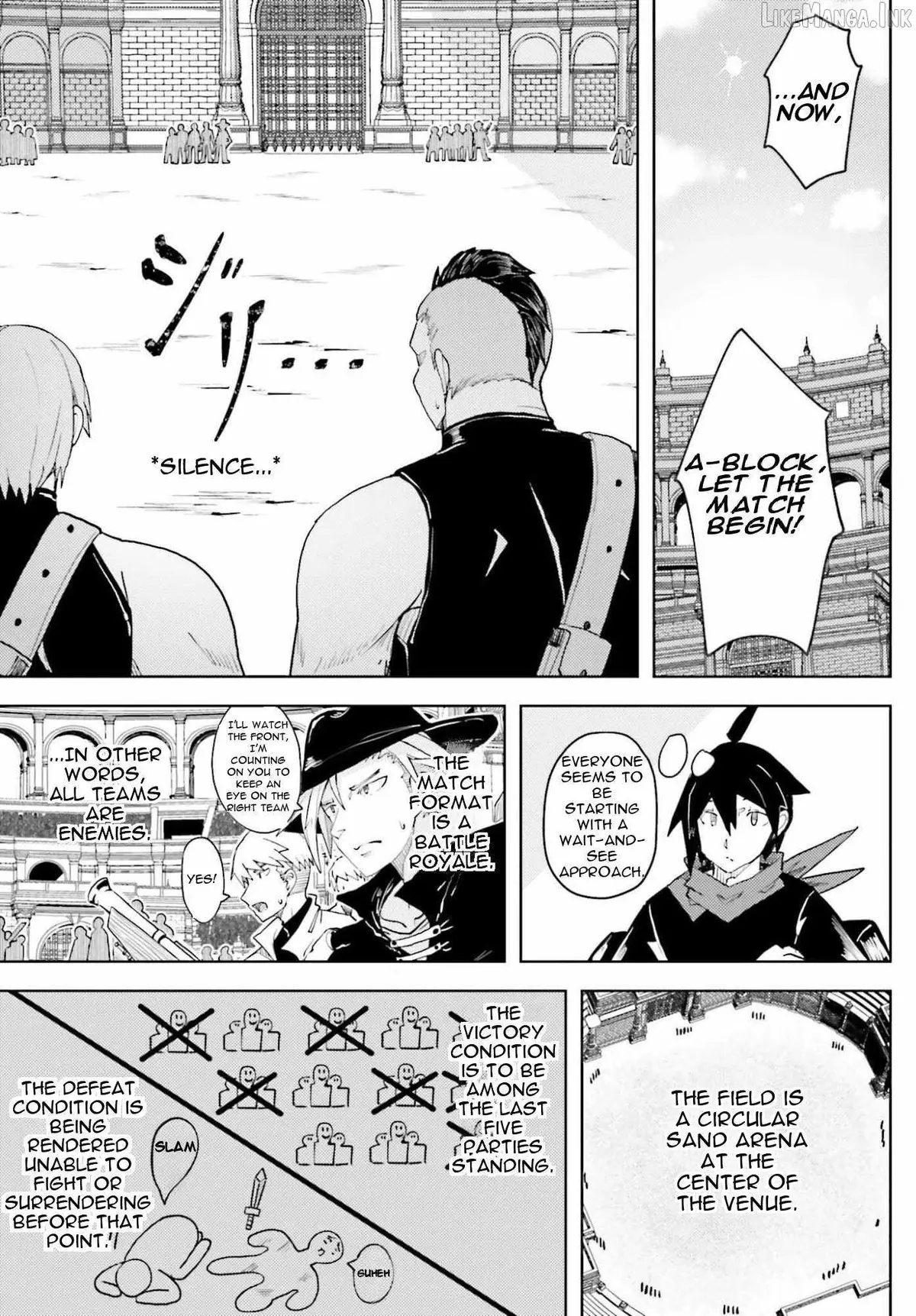 A Heroic Tale About Starting With a Personal Relations Cheat(Ability) and Letting Others Do the Job Chapter 44 page 12 - 