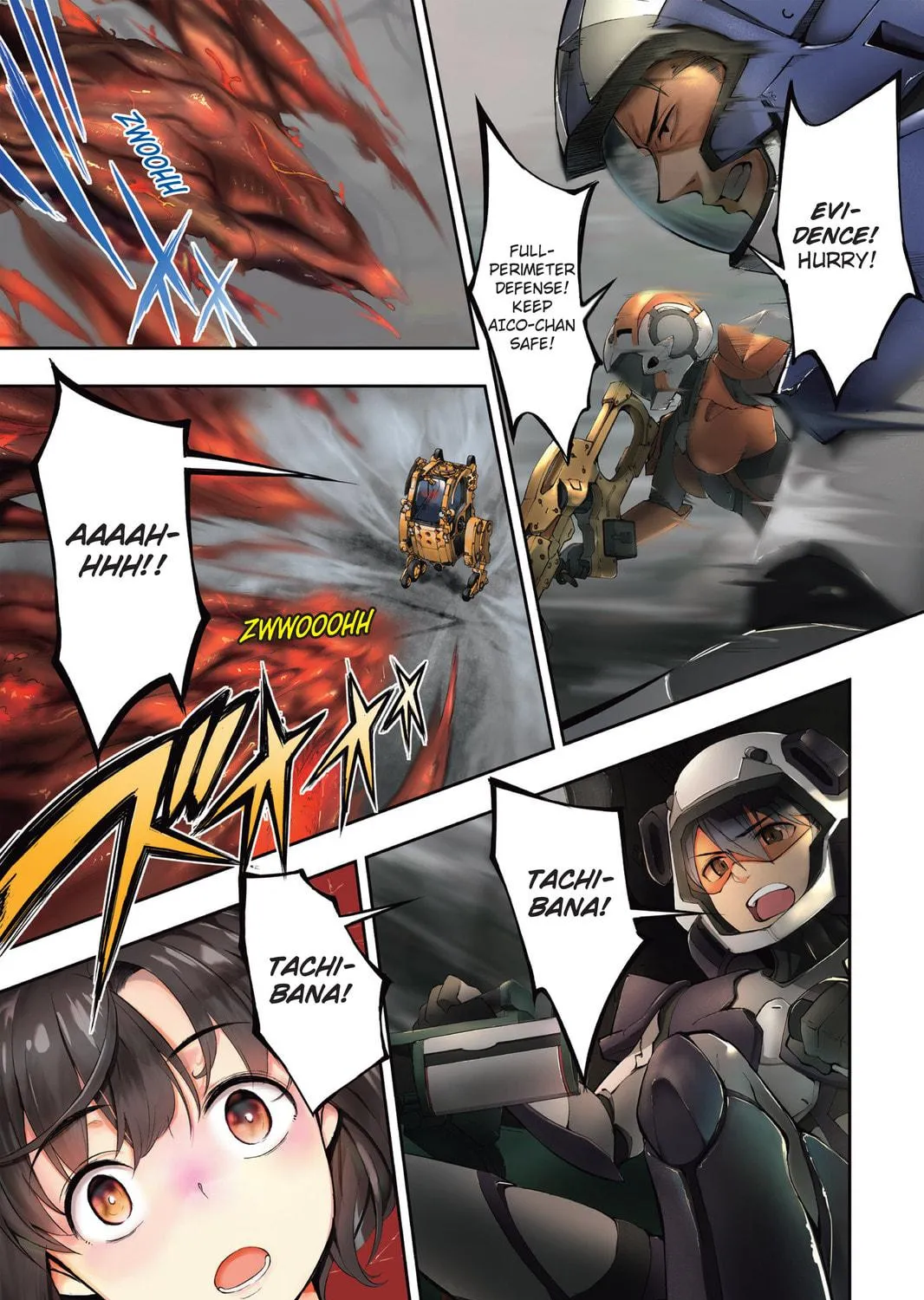 A.I.C.O. Incarnation Chapter 1 page 5 - 