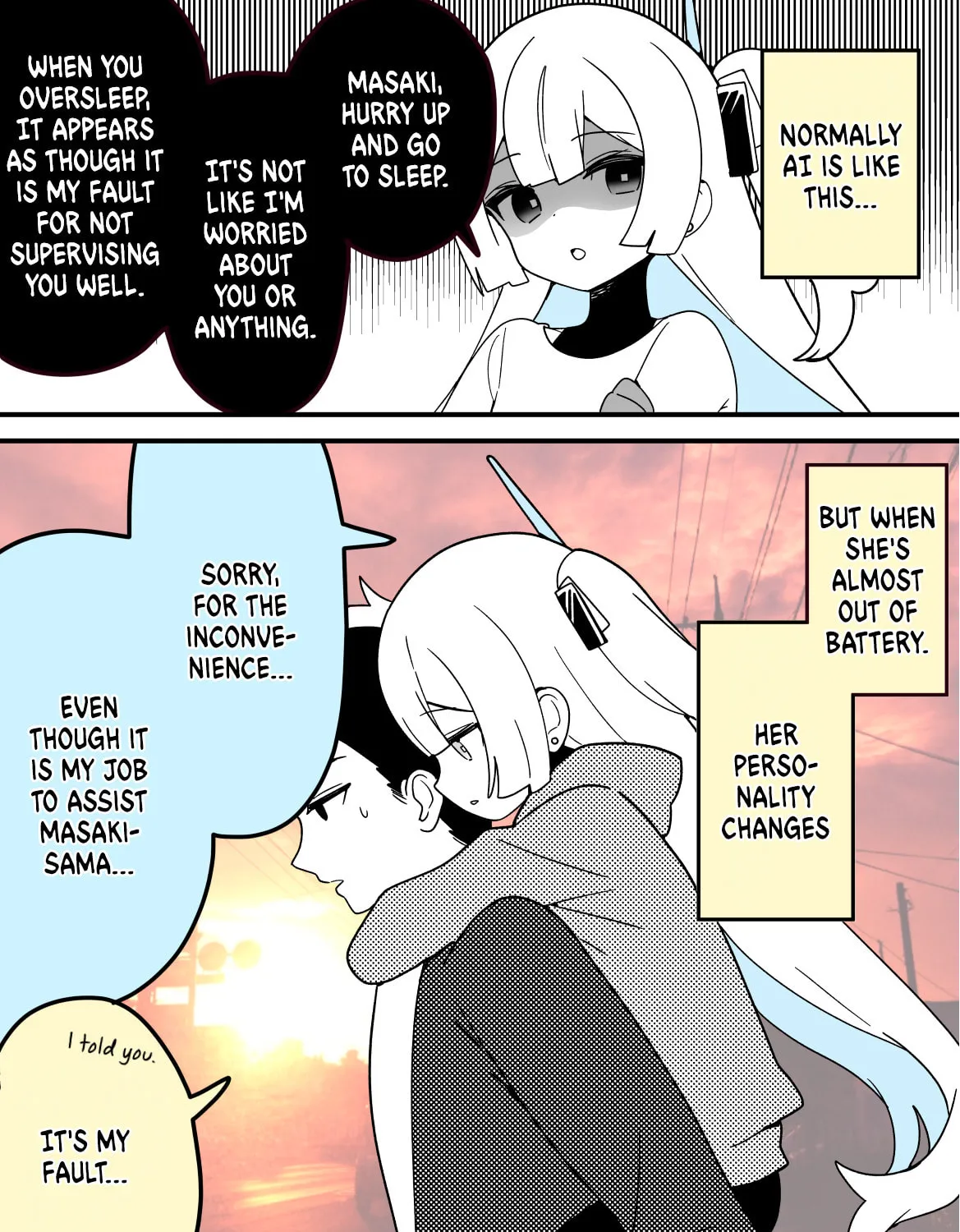 A.I. Learns Chapter 5 page 3 - 