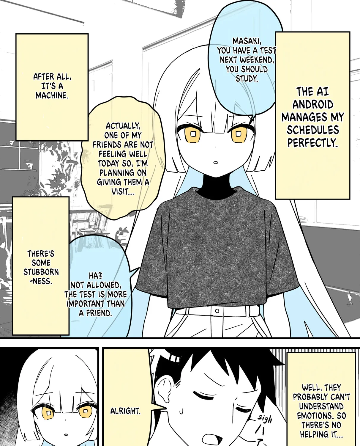 A.I. Learns Chapter 7 page 1 - 