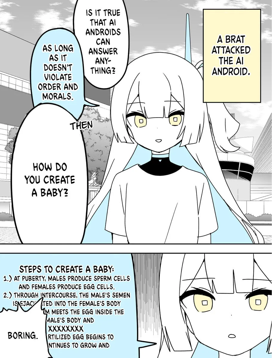 A.I. Learns Chapter 8 page 1 - 